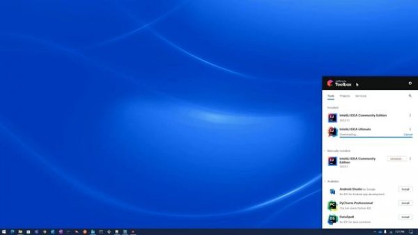 Install IntelliJ IDEA easily using Jetbrains Toolbox App - intellij idea with jetbrains toolbox