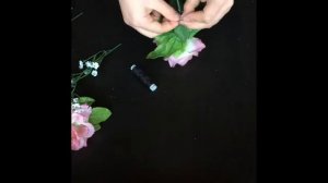 Как сделать венок на голову из искусственных цветов #лето