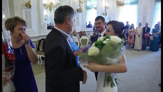 Свадьба Ильи и Лены. Церемония бракосочетания смотреть онлайн