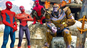 ЧЕЛОВЕК ПАУК НЕТ ПУТИ ДОМОЙ И ТАНОС в ГТА 5 МОДЫ! ОБЗОР МОДА в GTA 5 ВИДЕО МУЛЬТИВСЕЛЕННАЯ МСТИТЕЛЕЙ