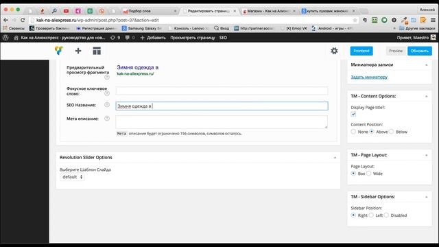 Как создать бесплатный интернет магазин на WordPress самостоятельно - Урок №4 CEO смотреть онлайн