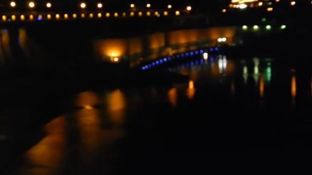 Плотина ДнепроГЭС ночью смотреть онлайн