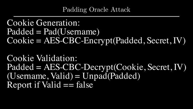 Padding Oracle 攻击 смотреть онлайн