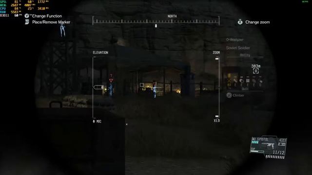 Metal Gear Solid V The Phantom Pain MSi GL62MVR I7 7700HQ Nvidia GTX 1060 6GB Max Setting 1080p смотреть онлайн