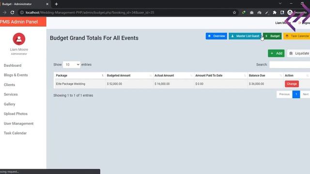 Wedding Management System Project in PHP MySQL with Source Code - CodeAstro смотреть онлайн