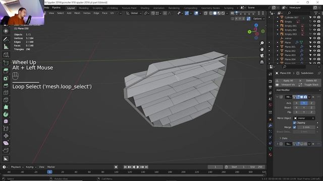 Blender car modeling [Tutorial part 8] смотреть онлайн