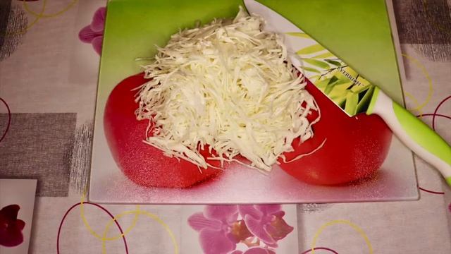 Нежный и быстрый салат из капусты смотреть онлайн