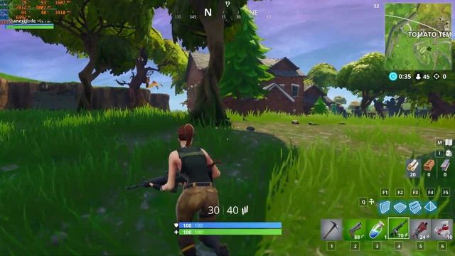 Fortnite MSi GL62MVR I7 7700HQ Nvidia GTX 1060 6GB Max Setting 1080p смотреть онлайн