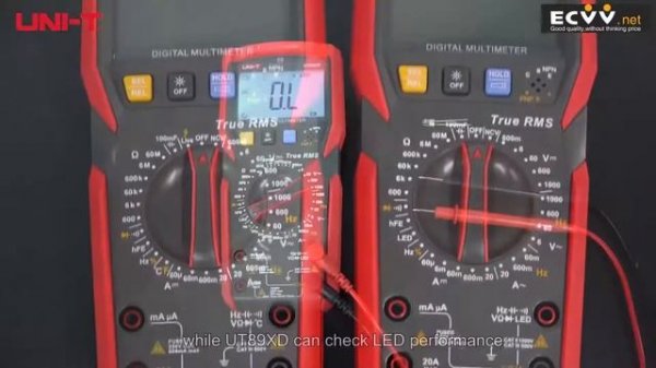 What is UT89XD multimeter and its function?