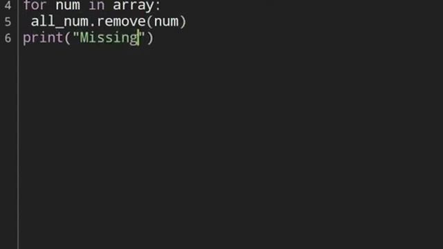 how to find the missing number between 1 to 100 in python смотреть онлайн