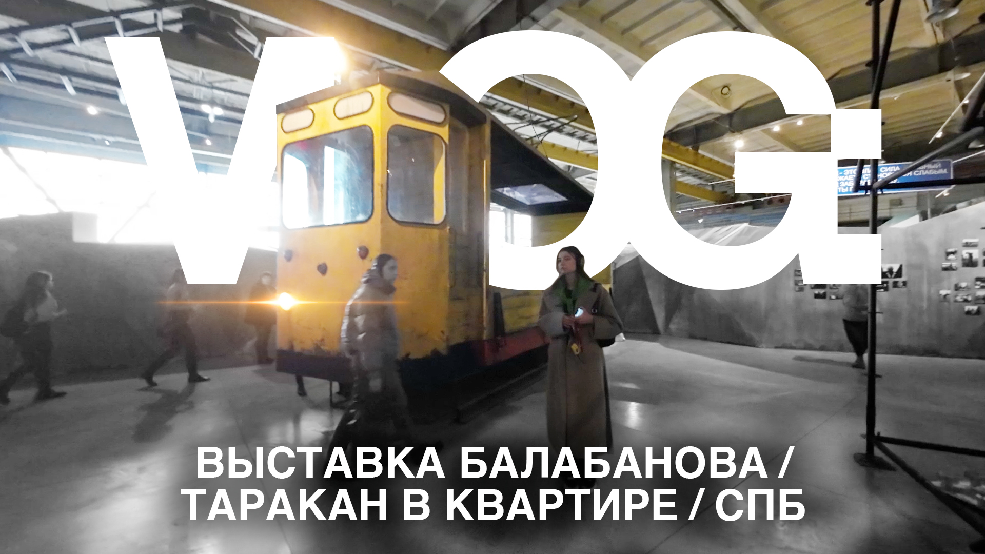 VLOG: ВЫСТАВКА БАЛАБАНОВА / ТАРАКАН В КВАРТИРЕ / СПБ