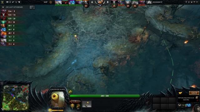 Папич (EvilArthas) комментирует. Лысый (LODA) играет на Wraith King смотреть онлайн