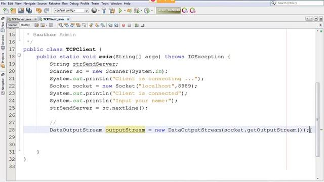 java3 java swing networking java socket TCP Bai7 P1 смотреть онлайн