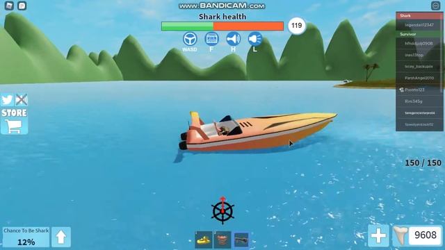 Обзор на лодку "Raptor"в Sharkbite! Sharkbite #1 смотреть онлайн