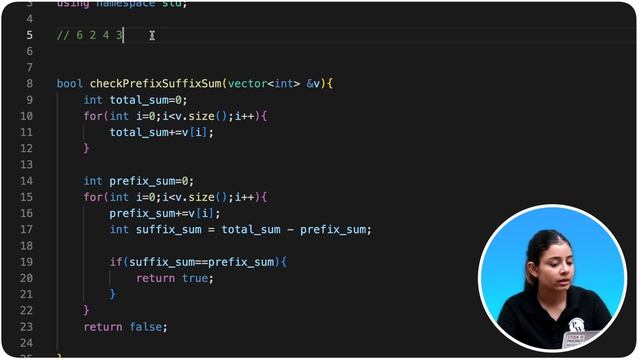 Prefix Sum Problems | Problems in Arrays - 3 | Lecture 16 | C++ and DSA Foundation Course смотреть онлайн