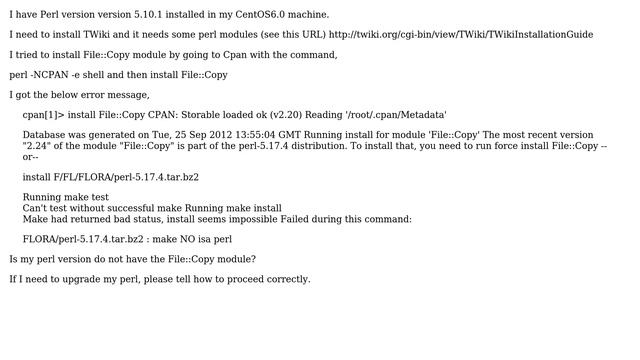 DevOps & SysAdmins: Perl File::Copy module installation fails (2 Solutions!!) смотреть онлайн