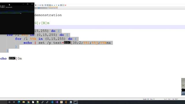 Batch File Tutorial: Full Color Batch Files (2021) смотреть онлайн