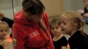 Как проходит жёсткая тренировка по художественной гимнастике