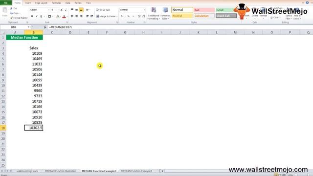MEDIAN Excel Function | How to Calculate Median in Excel? смотреть онлайн