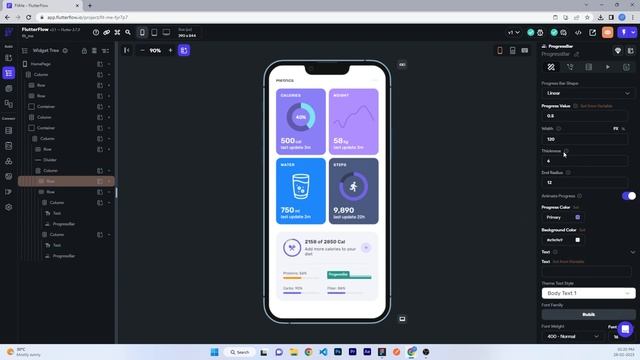 Health and Fitness App - FlutterFlow | Exercise App Tutorial Flutter смотреть онлайн