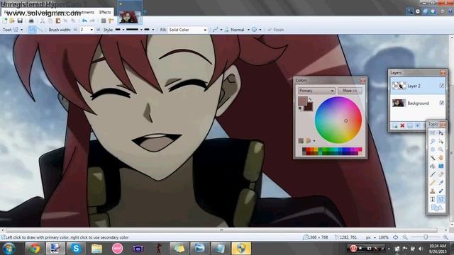 How To Draw/Trace Anime On Paint.Net For Beginners смотреть онлайн