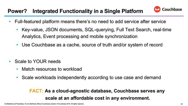 Couchbase vs. DynamoDB™: Better Performance and Flexibility at Lower Cost смотреть онлайн