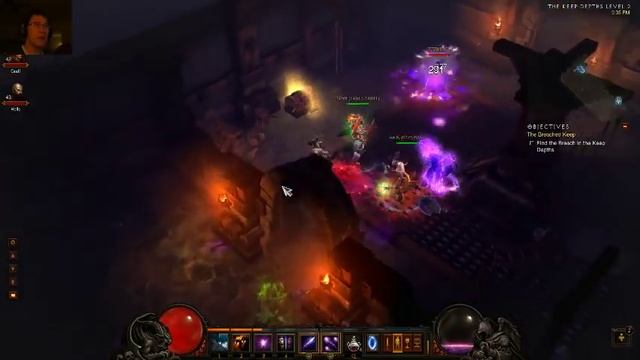 Diablo 3 | Nightmare with Markiplier(Wizard) Graff(Barbarian) and Hells(Monk) - 3 / 9 смотреть онлайн