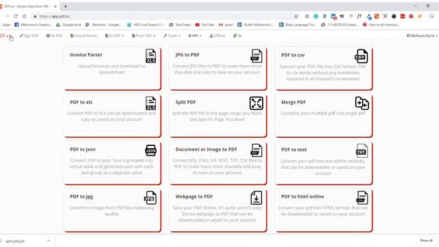 Split and Merge PDF Online with PDF.co смотреть онлайн