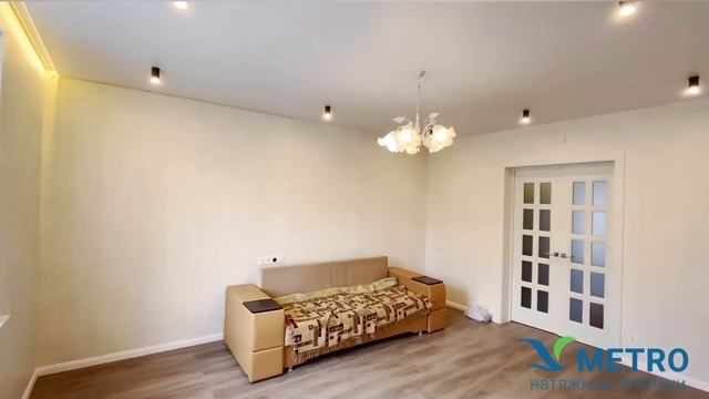 Натяжной потолок с подсветкой ниши смотреть онлайн