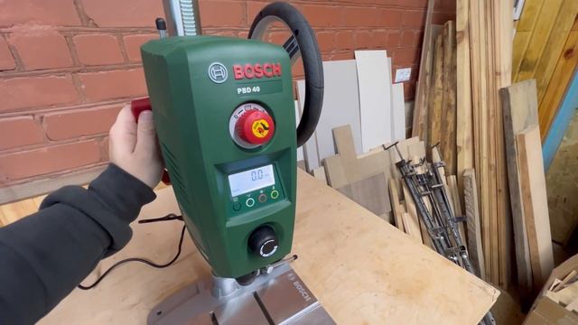 Сверлильный станок Bosch PBD 40/Распаковка/Обзор/Комплектация/Проверка в работе/Он правда так хорош смотреть онлайн