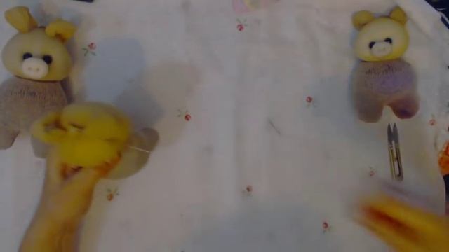 Игрушка своими руками. Три поросенка. Ниф ниф, Наф Наф и Нуф Нуф.мастер класс.cerdito смотреть онлайн