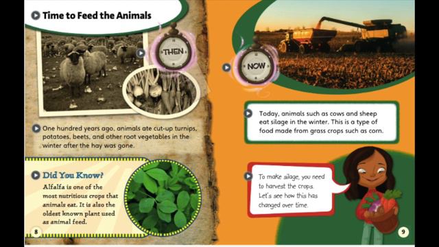 Farming Then and Now by: Charles R. Smith Jr. | ReadyGen Unit 2 | Kindergarten Read Aloud смотреть онлайн