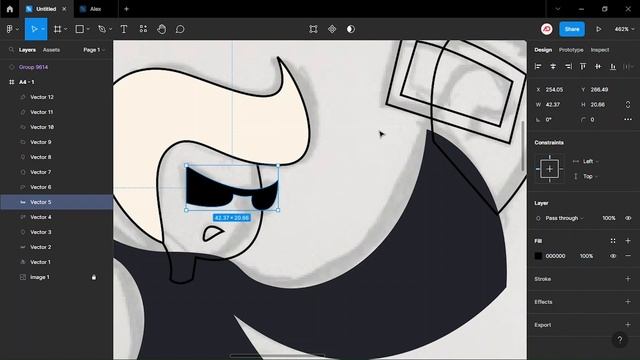 Ilustração vetorizada no Figma смотреть онлайн