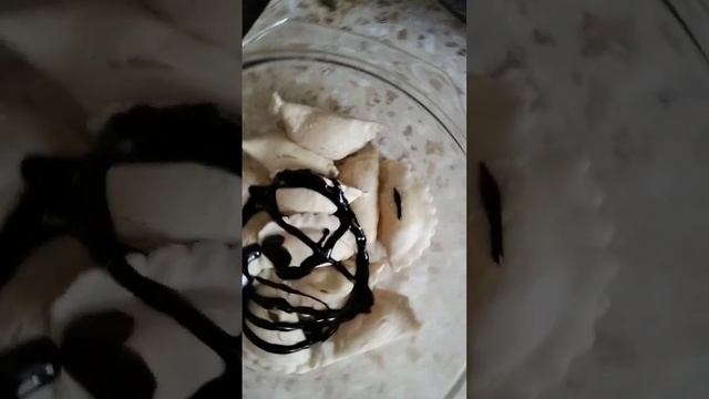 вареники с капустой приготовил в микроволновке #вареники #вареникискапустой #микровалновка #обжор смотреть онлайн