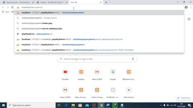 Tutorial Instal Moodle 2021 Part 1 смотреть онлайн