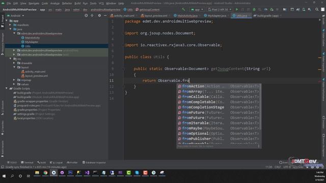 Android Development Tutorial - Display URL Preview смотреть онлайн