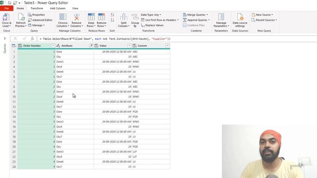 Stacking Data from Columns to Rows смотреть онлайн