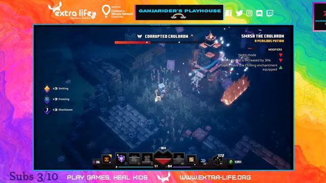 LIVE~ Minecraft Dungeons! Halloween time! смотреть онлайн