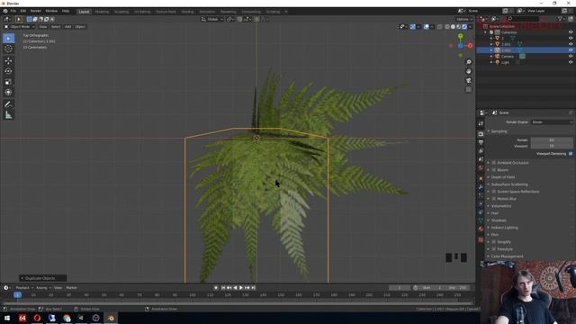 Уроки по Blender3D #2: Blender создание травы для Unity! смотреть онлайн