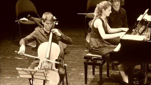 R. Schumann, Fantasiestücke op 73, Jacopo Gaudenzi cello смотреть онлайн