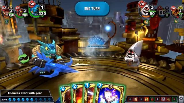 Ultimate "Waterfall" in action | Skylanders Battlecast смотреть онлайн