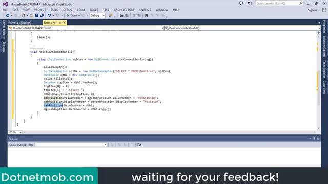 How to Create Master Details Form in C# Windows Application Using DataGridView смотреть онлайн