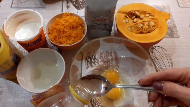 ТАК Вы ещё ТЫКВУ НЕ готовили!! Тыквенное молочко и ШОКОЛАДНО-ТЫКВЕННЫЙ кекс БЕЗ сахара и глютена! смотреть онлайн