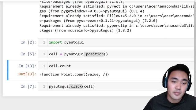 PyautoGui ชุดคำสั่งสำเร็จรูป สร้าง Auto Click ด้วย Python เข้าใจเลยทำไมง่าย смотреть онлайн