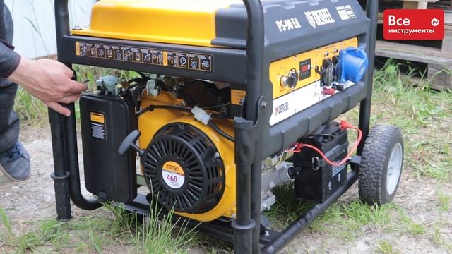 Обзор генератора Denzel. Выдержит нагрузку? смотреть онлайн