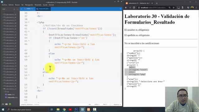 Video 31 - Validando Formularios con PHP - Validando Valores de Múltiples CheckBox смотреть онлайн