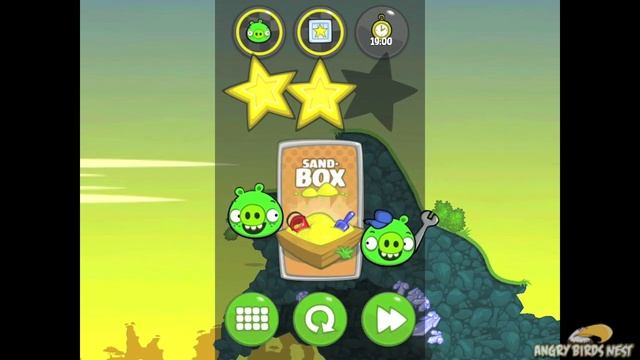 Bad Piggies When Pigs Fly 3-12 Walkthough 3-Star смотреть онлайн