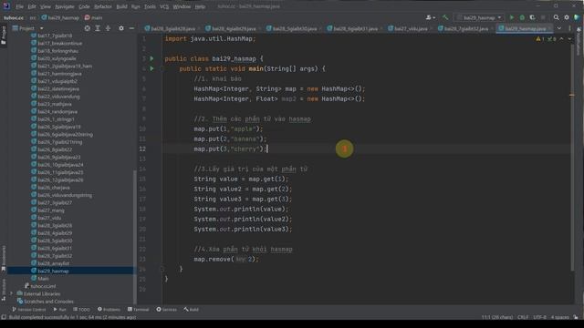 29 Hasmap java - Collection in java - Java Nâng Cao tìm hiểu về Map - HashMap смотреть онлайн