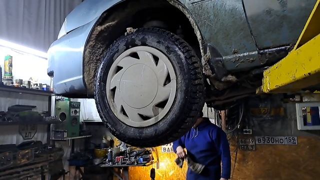 Рабочии будни автомастерской, Замена ГУРа Дэу Нексия