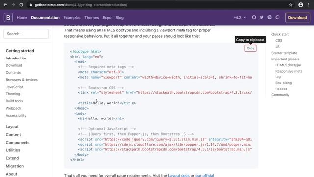 Bootstrap - first steps смотреть онлайн